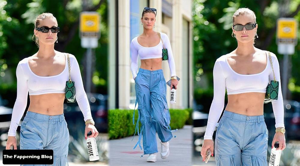 Nina Agdal Looks Hot Without a Bra in West Hollywood - #16