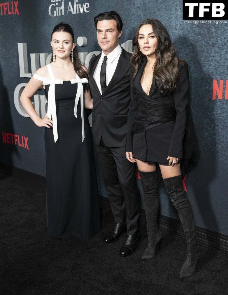 Mila Kunis Poses on the Red Carpet at the New York Premiere of Netflix 19s 18Luckiest Girl Alive 19 - #43