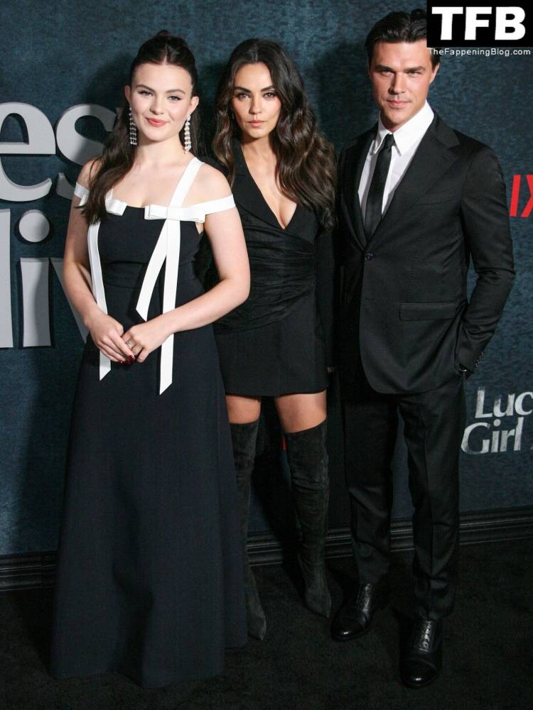 Mila Kunis Poses on the Red Carpet at the New York Premiere of Netflix 19s 18Luckiest Girl Alive 19 - #83