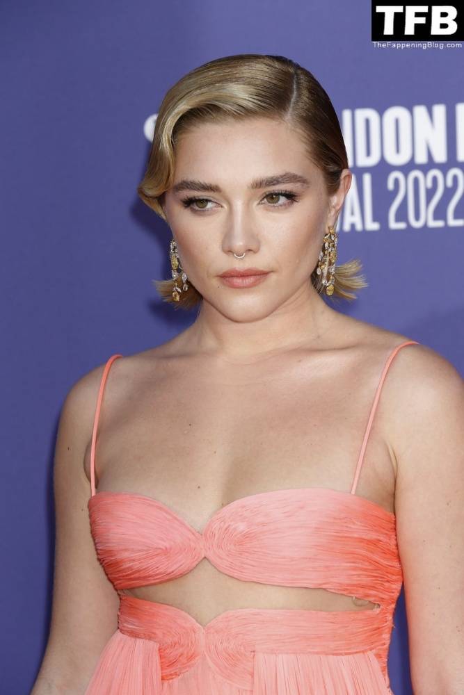 Florence Pugh Stuns on the Red Carpet at 1CThe Wonder 1D Premiere in London - #71
