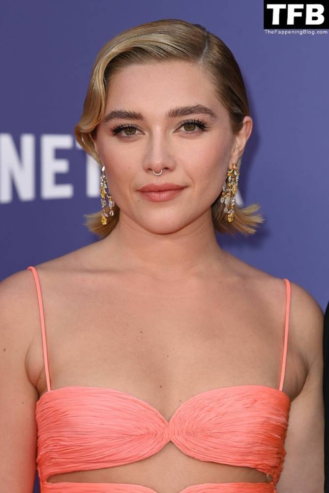 Florence Pugh Stuns on the Red Carpet at 1CThe Wonder 1D Premiere in London - #83