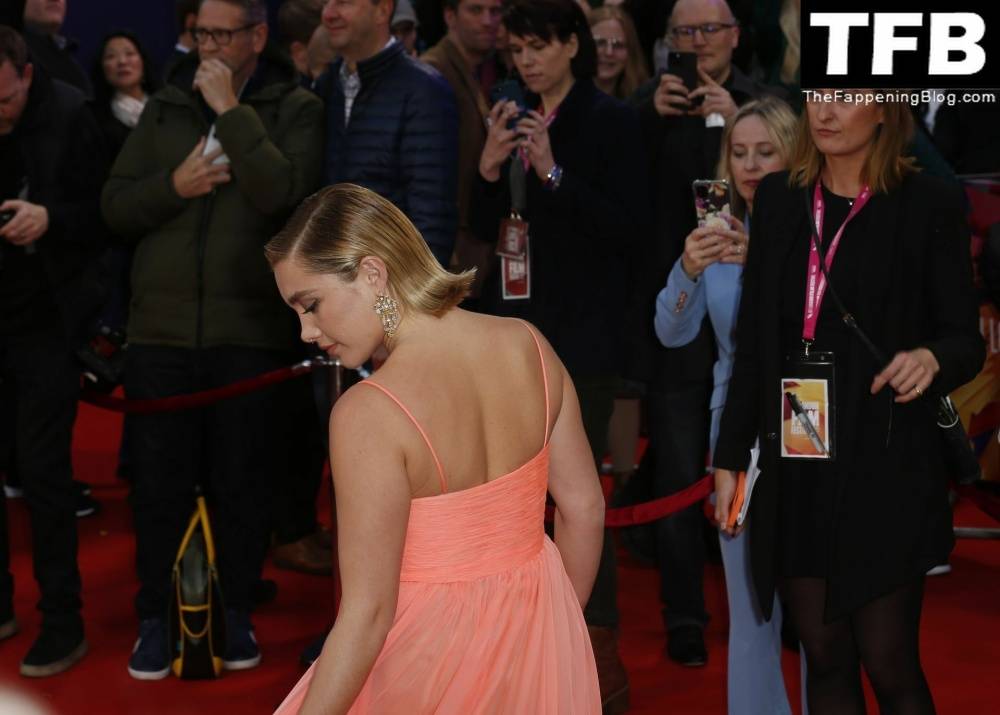 Florence Pugh Stuns on the Red Carpet at 1CThe Wonder 1D Premiere in London - #52