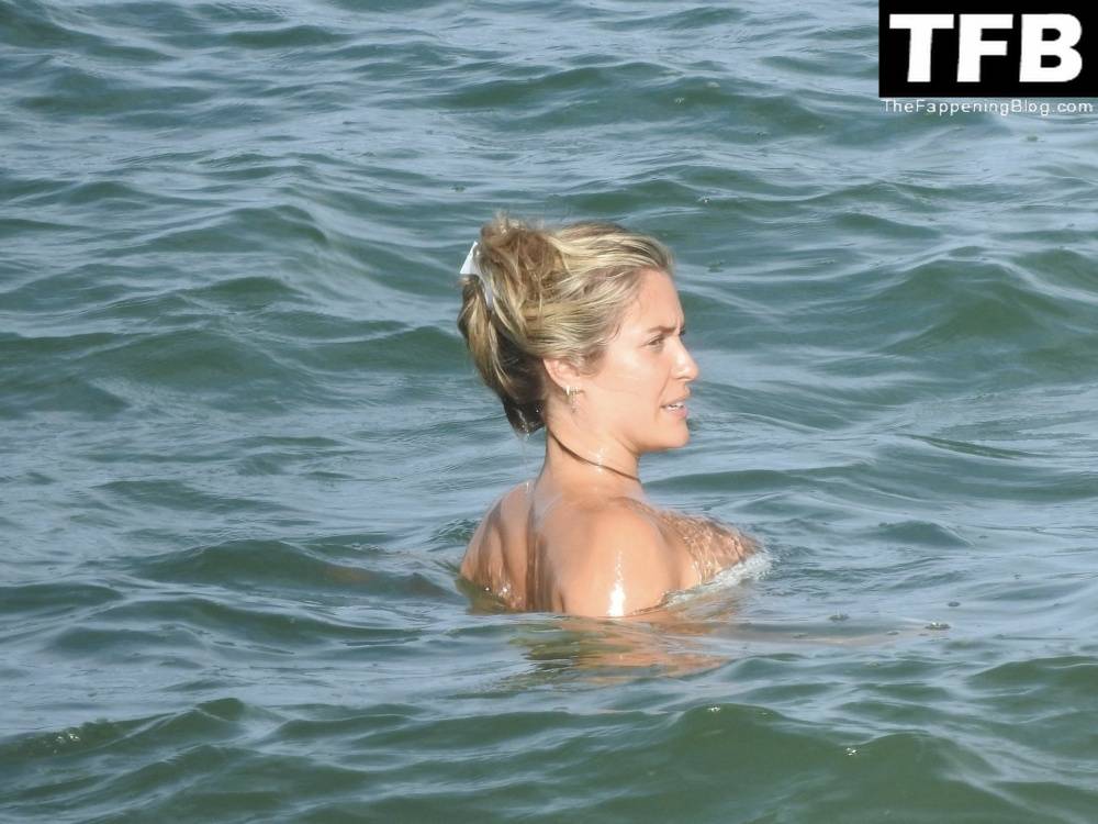 Kristin Cavallari Looks Incredible as She Takes a Dip in the Ocean in a White Bikini - #5