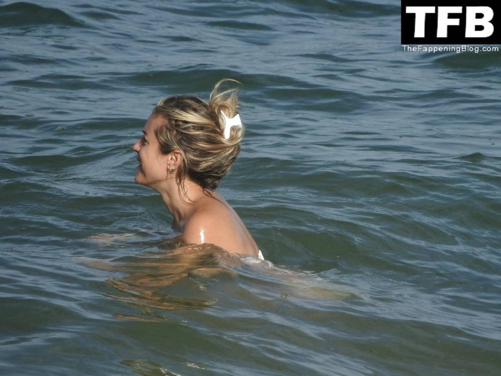 Kristin Cavallari Looks Incredible as She Takes a Dip in the Ocean in a White Bikini - #48