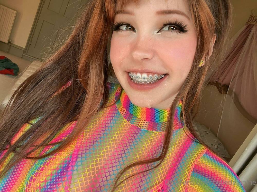 Belle Delphine Rainbow Bunny Onlyfans Set Leaked - #17