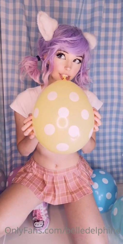 Belle Delphine Food And Balloons Onlyfans photo Leaked - #2