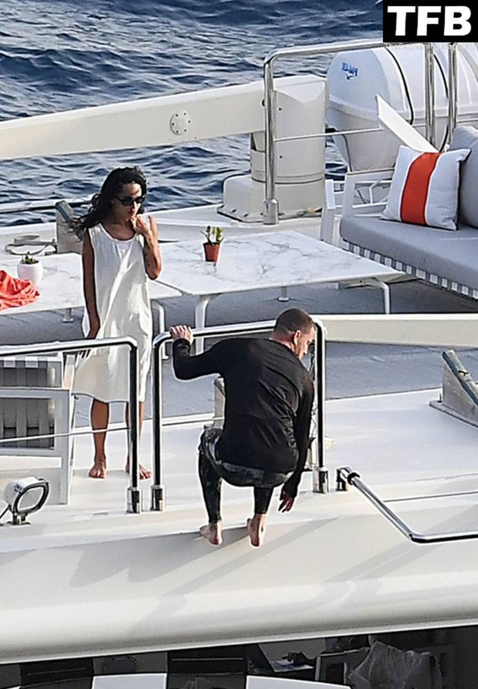 Zoe Kravitz & Channing Tatum Pack on the PDA While on a Romantic Holiday on a Mega Yacht in Italy - #54