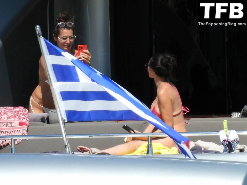 Demi Moore Looks Sensational at 59 in a Red Bikini on Vacation in Greece - #6