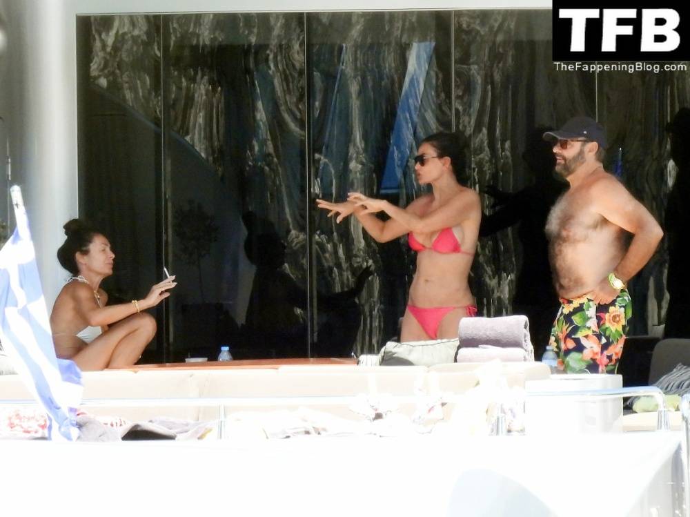Demi Moore Looks Sensational at 59 in a Red Bikini on Vacation in Greece - #21