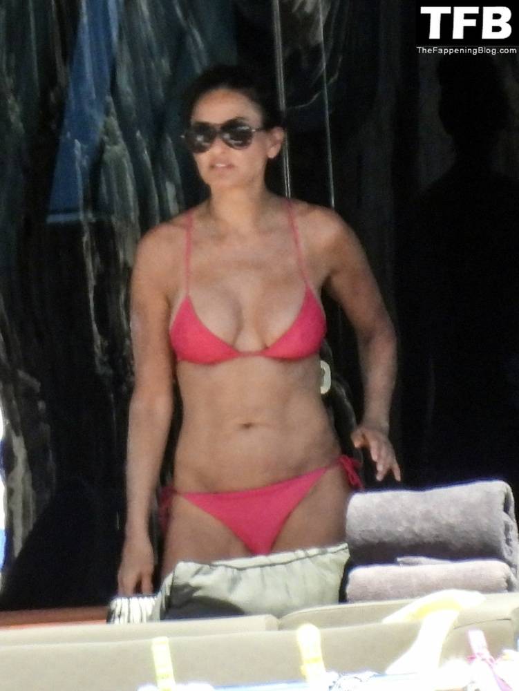 Demi Moore Looks Sensational at 59 in a Red Bikini on Vacation in Greece - #22