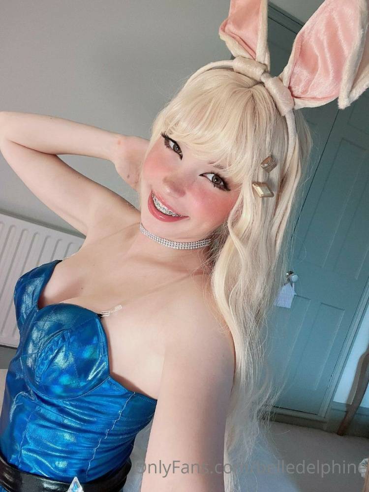 Belle Delphine Lil Blue Bunny Onlyfans Set Leaked - #39