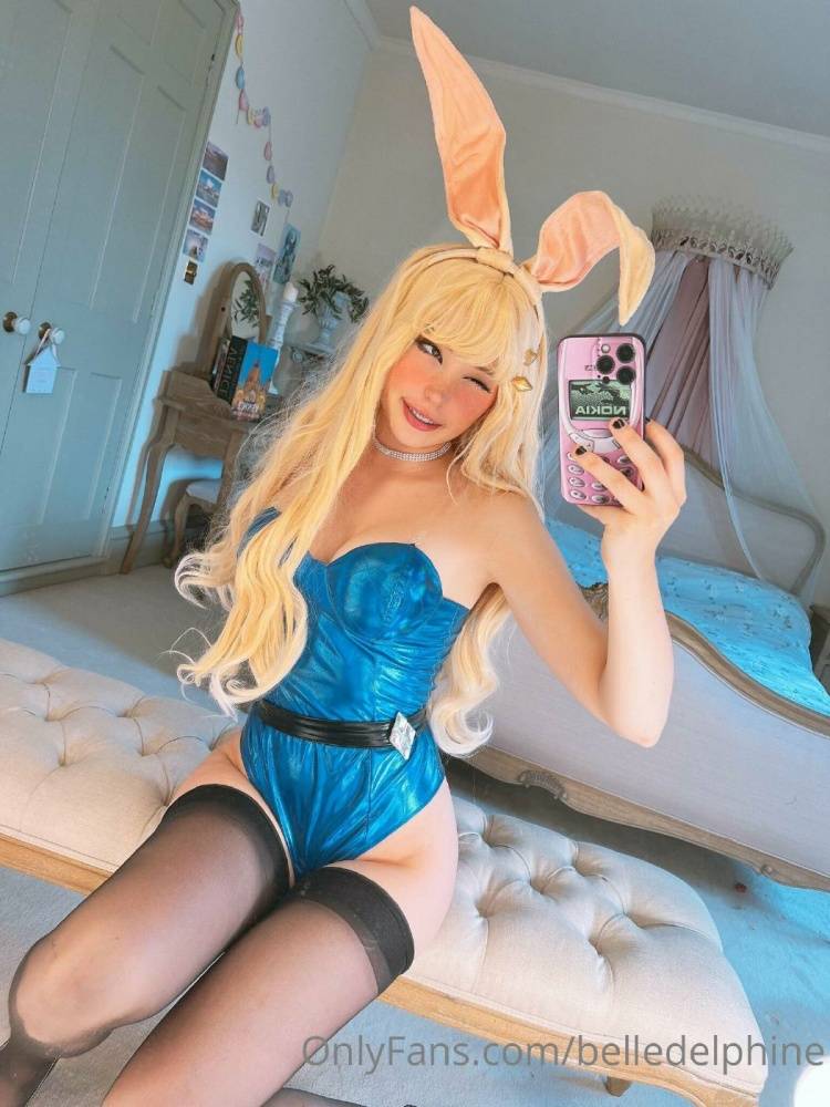 Belle Delphine Lil Blue Bunny Onlyfans Set Leaked - #5