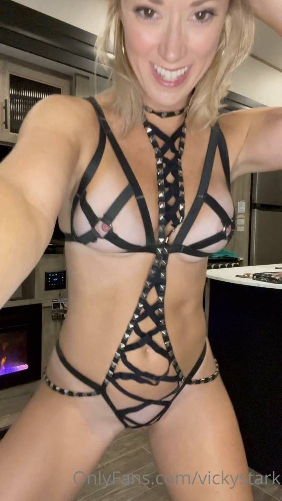 Vicky Stark Nude Dominatrix Lingerie Onlyfans Video Leaked - #5