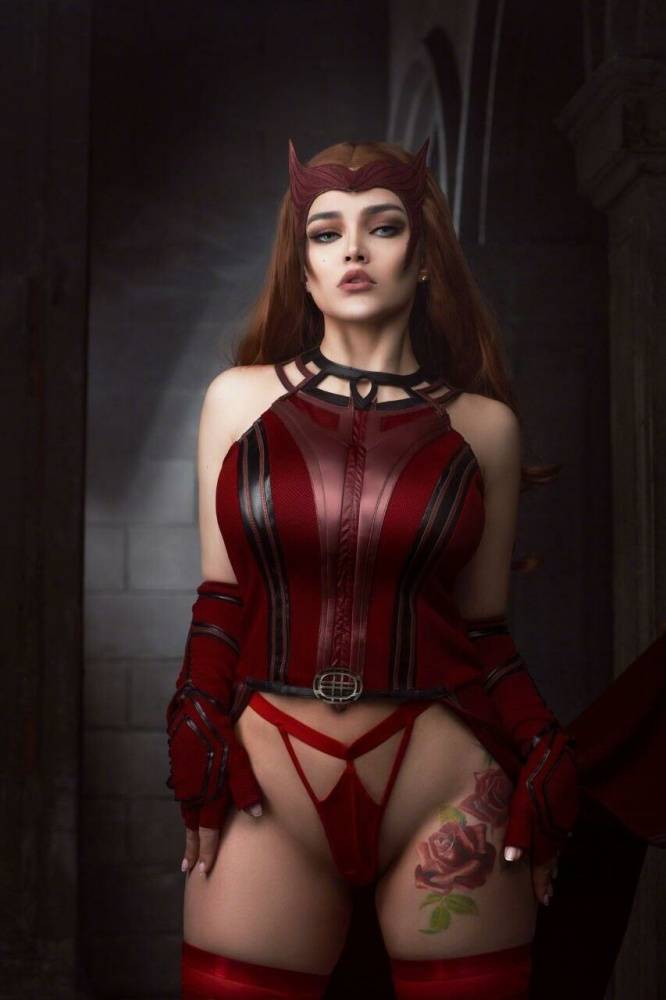 Kalinka Fox Scarlet Witch Cosplay Patreon Set Leaked - #15