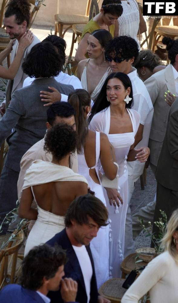 Dua Lipa Looks Stunning at the Wedding of Simon Jacquemus with Marco Maestri in Cap sur Charleval - #5