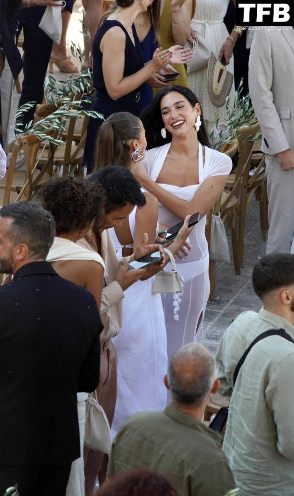Dua Lipa Looks Stunning at the Wedding of Simon Jacquemus with Marco Maestri in Cap sur Charleval - #1