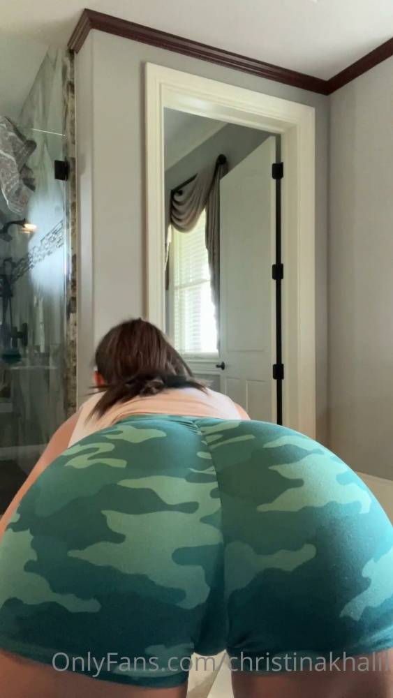 Christina Khalil Nude Pre Shower Strip Onlyfans Video Leaked - #1