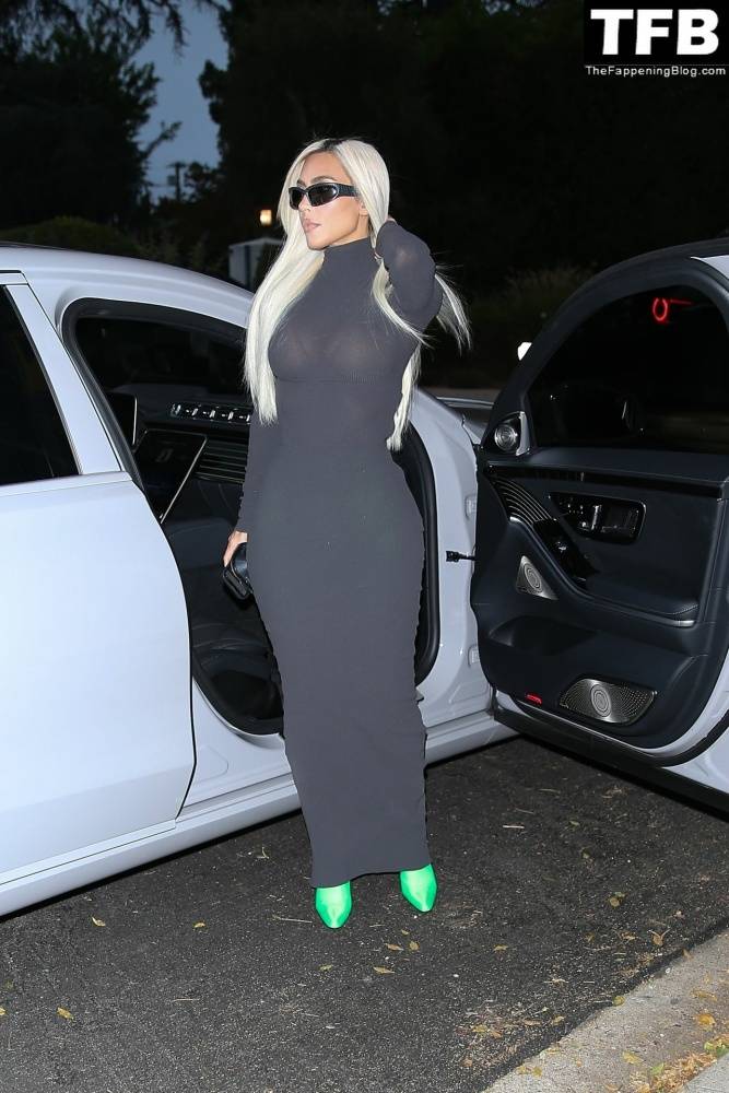Kim Kardashian Attends a Charity Event in Brentwood - #1