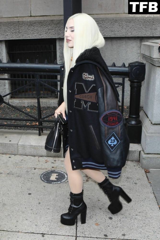 Ava Max Poses Outside of the Coach Fashion Show in New York - #30