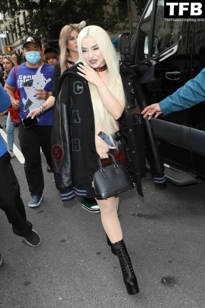 Ava Max Poses Outside of the Coach Fashion Show in New York - #9