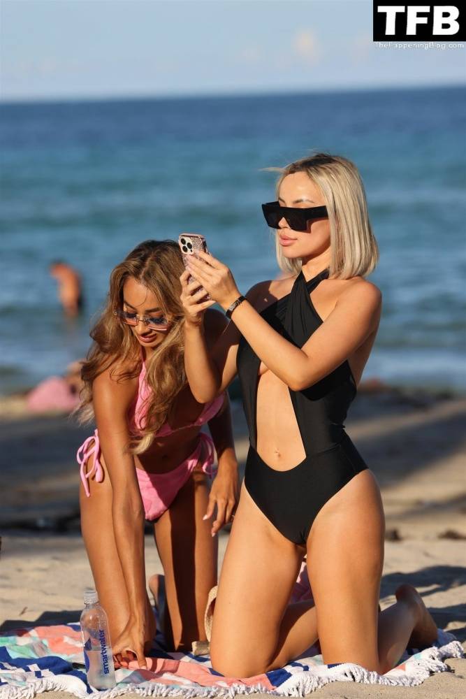 Lisa Opie & Ramina Ashfaque Hit the Beach in Miami - #19