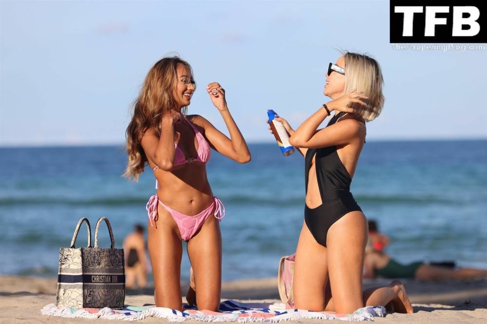 Lisa Opie & Ramina Ashfaque Hit the Beach in Miami - #8