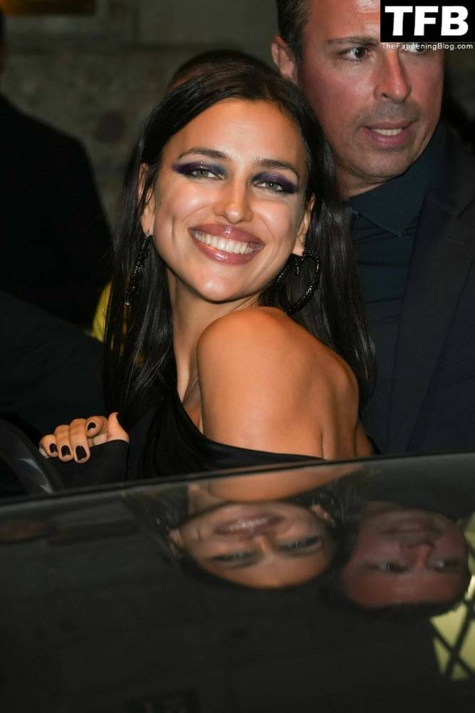 Irina Shayk Shows Off Her Sexy Legs as She Arrives to Versace After Party During Milan Fashion Week - #15