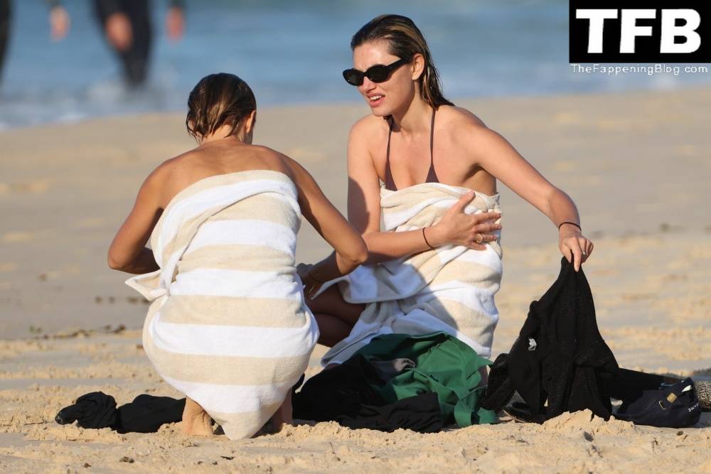 Lara Worthington & Phoebe Tonkin Enjoy a Day on the Beach in Sydney - #58