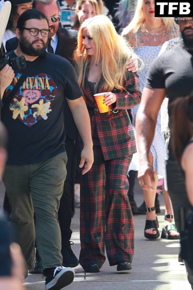 Avril Lavigne Receives a Star on the Hollywood Walk of Fame - #13