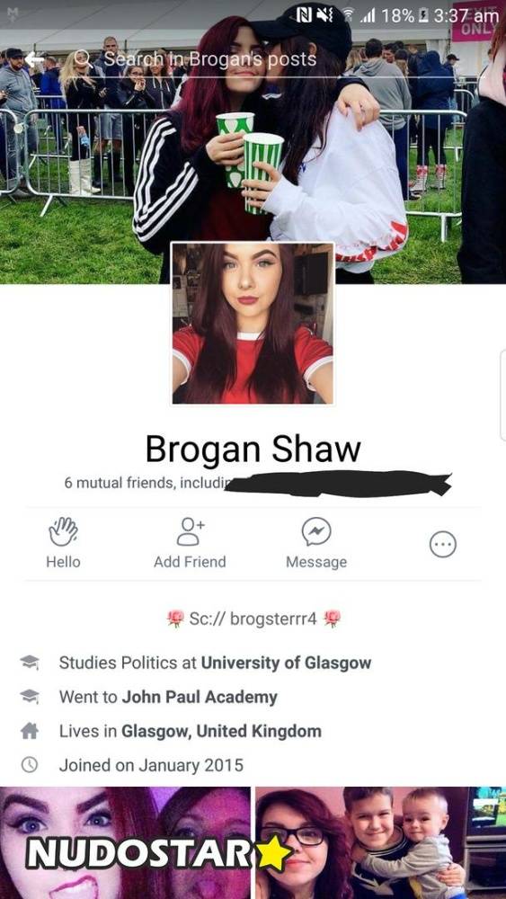 Brogan Shaw Leaks - #2