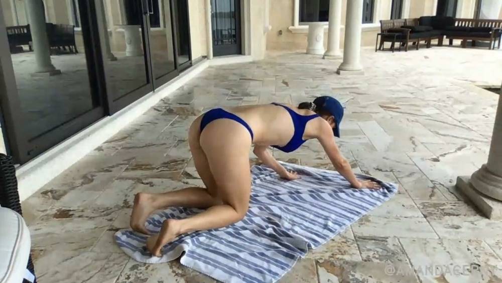 Amanda Cerny Bikini Ab Workout Livestream Video Leaked - #34