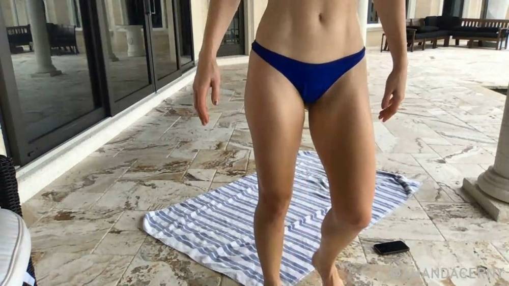 Amanda Cerny Bikini Ab Workout Livestream Video Leaked - #29