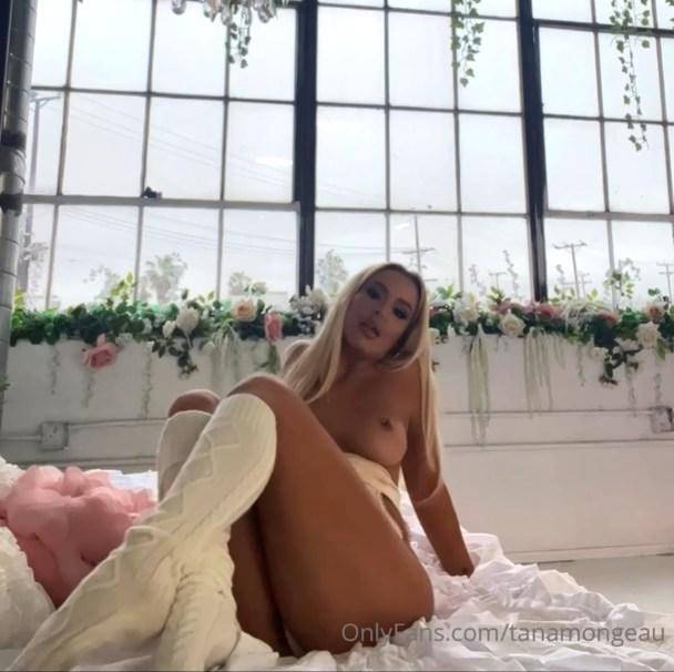 Tana Mongeau Nude Topless Tease Onlyfans Video Leaked - #2