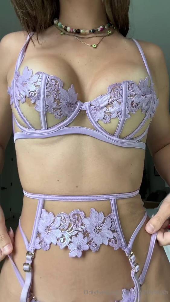 Full Video : Natalie Roush Nude Hot Lingerie Try-On Haul Onlyfans - #2