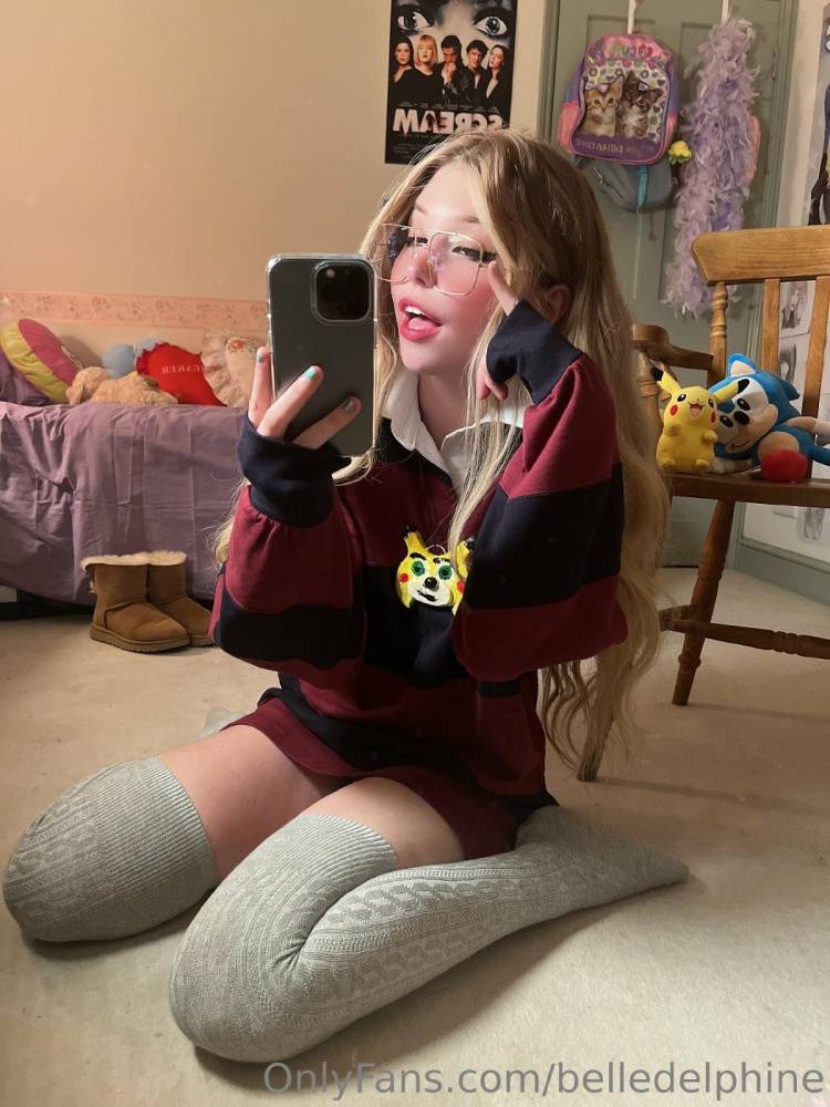 Belle Delphine Thong Ass Sonichu Selfie Onlyfans Set Leaked - #23