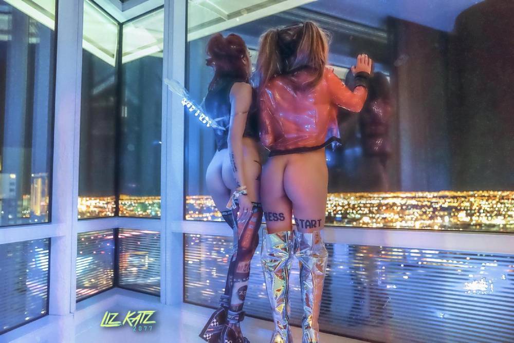 Liz Katz Nude Cyberpunk Cosplay Onlyfans Set Leaked - #15