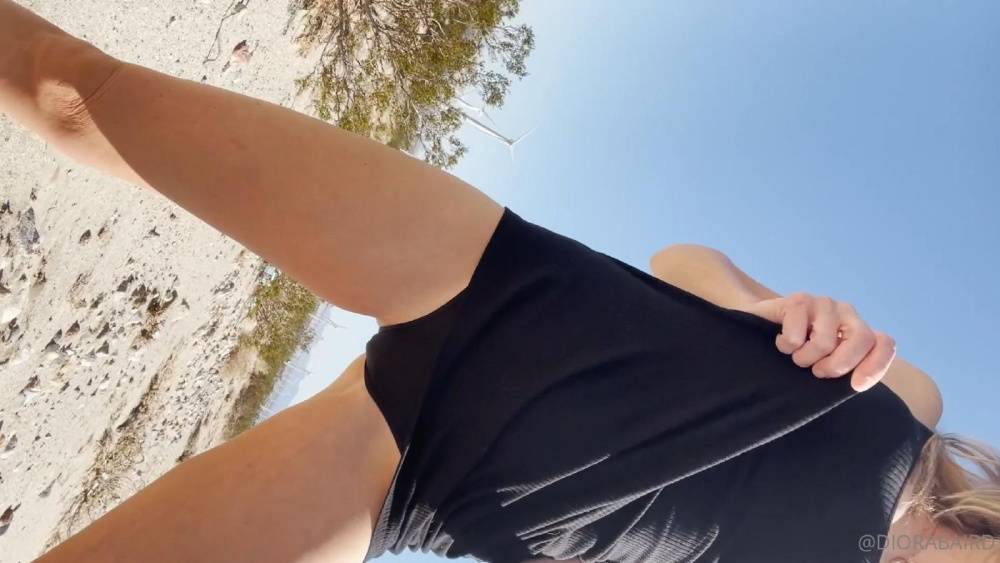 Diora Baird Nude Outdoor POV Upskirt Onlyfans Video Leaked - #4