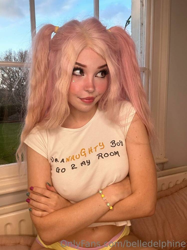 Belle Delphine Nude Naughty Wet T-Shirt Onlyfans Set Leaked - #15