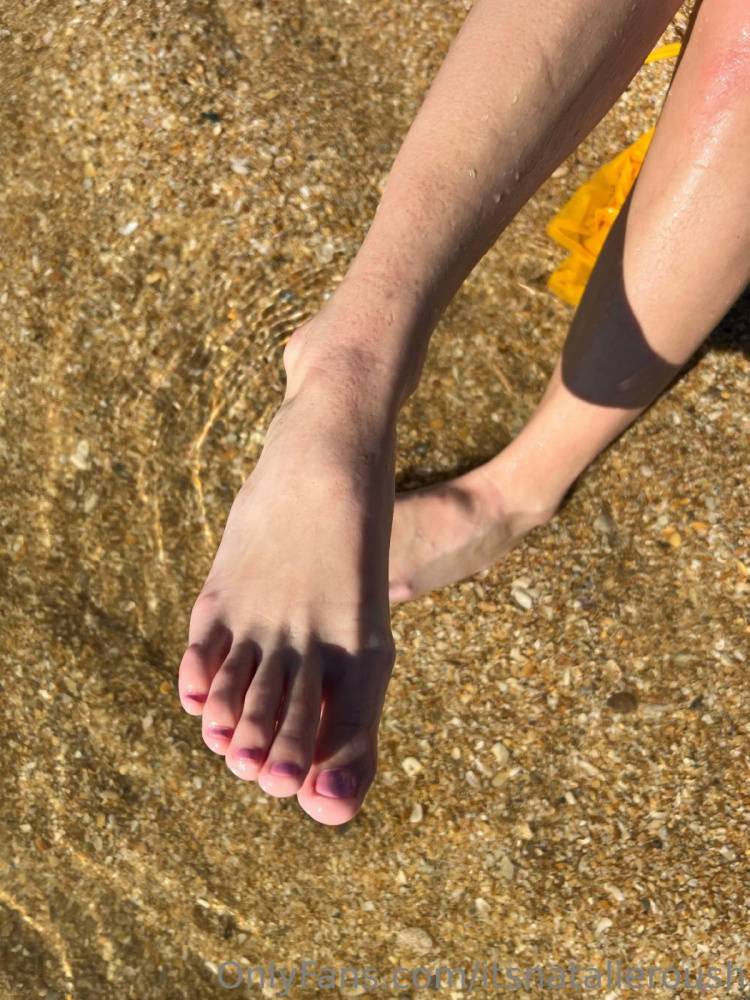 Natalie Roush Wet Feet Posing PPV Onlyfans Set Leaked - #12