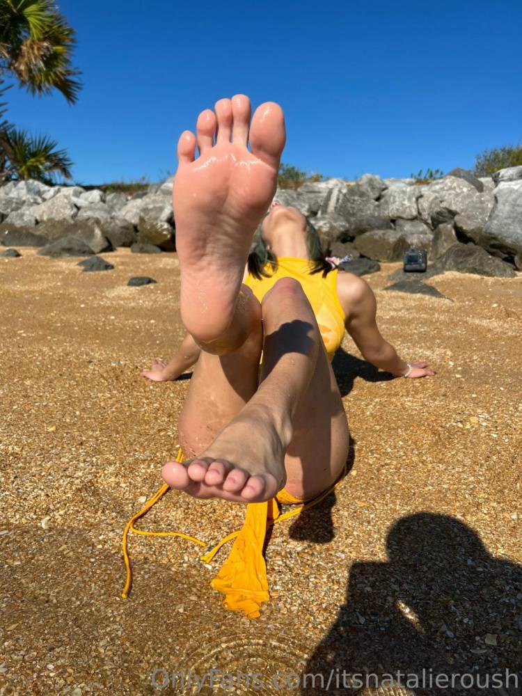 Natalie Roush Wet Feet Posing PPV Onlyfans Set Leaked - #10