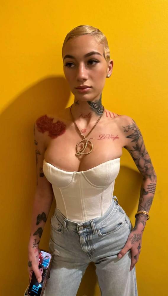 Bhad Bhabie Sexy Tight Corset Cleavage Onlyfans Set Leaked - #1