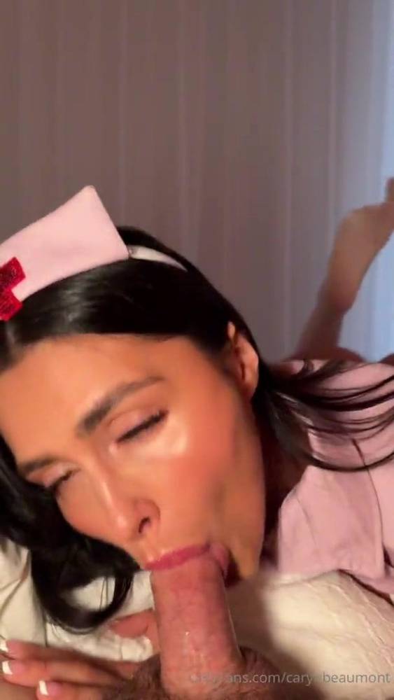 Caryn Beaumont Nurse Cosplay Butt Plug OnlyFans Video Leaked - #6