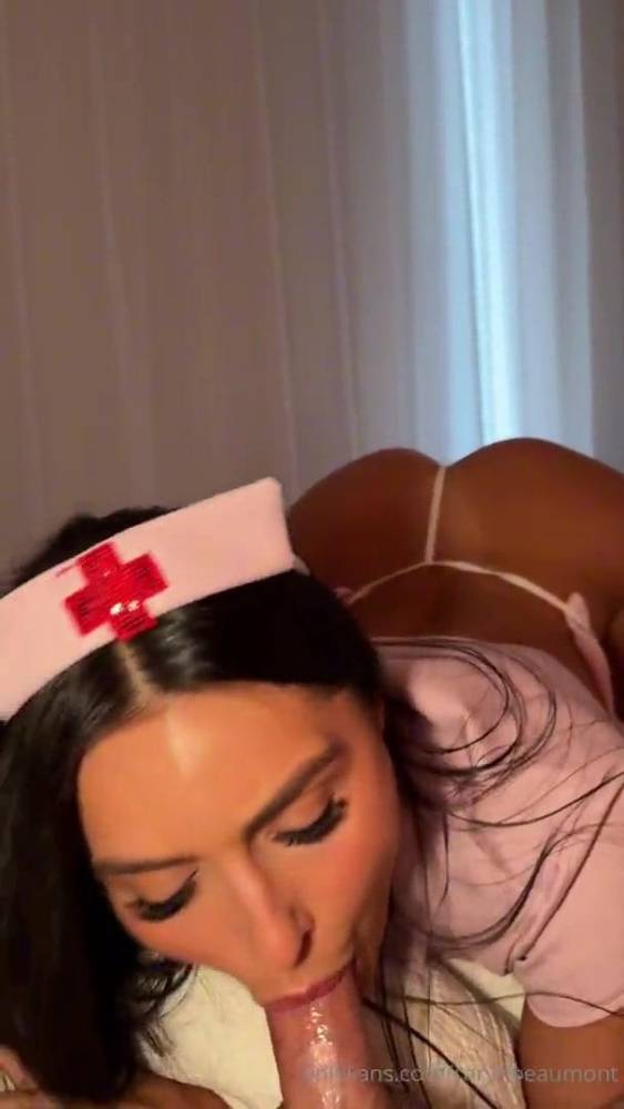 Caryn Beaumont Nurse Cosplay Butt Plug OnlyFans Video Leaked - #12