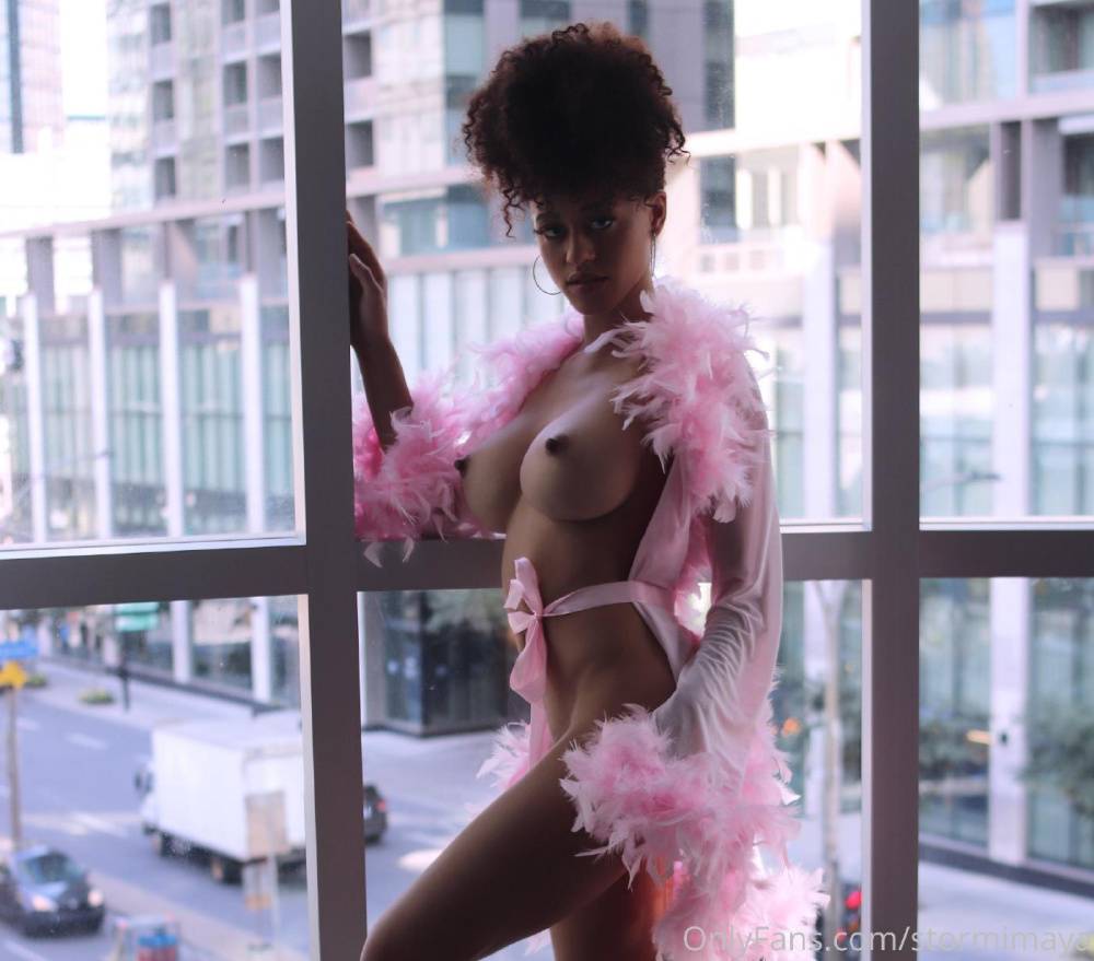 Stormi Maya Nude Negligee Posing OnlyFans Set Leaked - #5