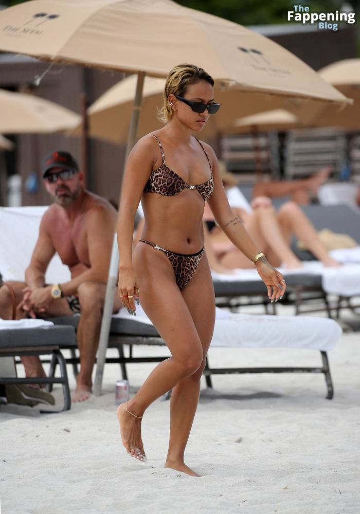 Karrueche Tran Shows Off Her Sexy Bikini Body on the Beach in Miami (87 Photos) - #26