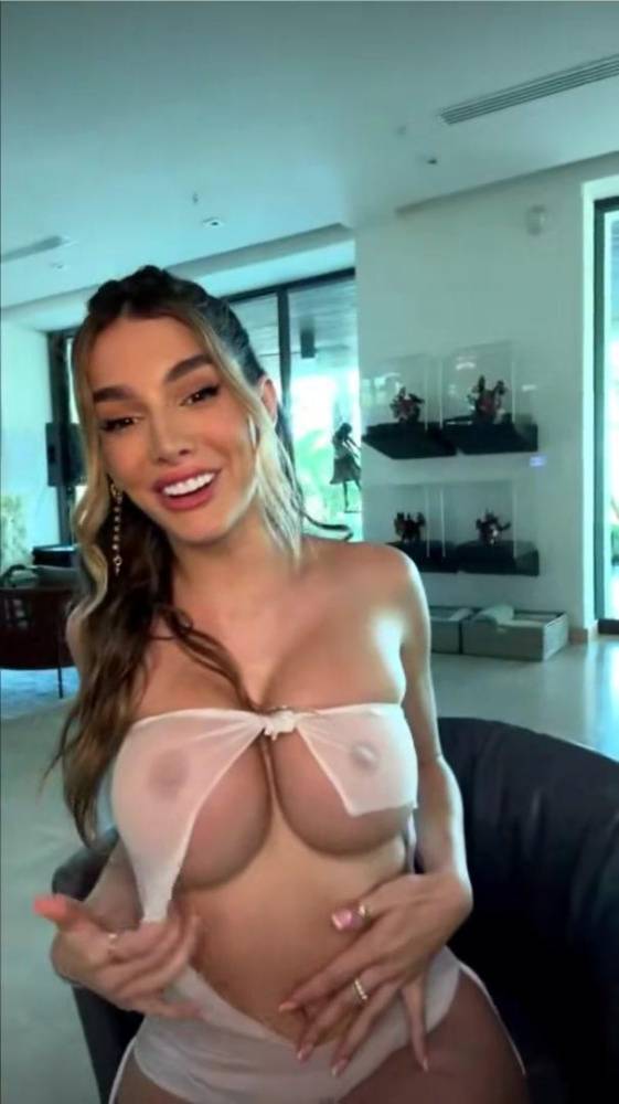 Lyna Perez Nude Cutting Clothes OnlyFans Livestream Leaked - #14