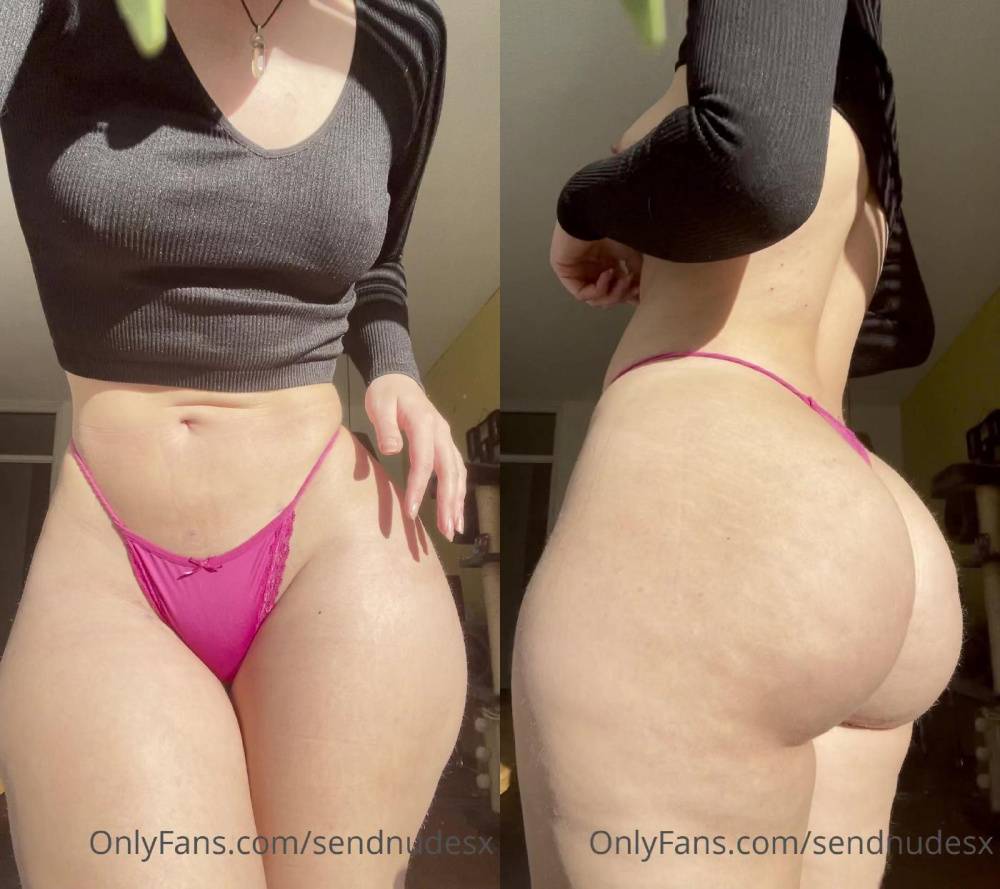 SendNudesX Nude Thong Butthole Tease OnlyFans Video Leaked - #1