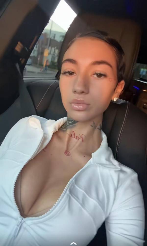 Bhad Bhabie Sexy Cleavage Tight Outfit Onlyfans Set Leaked - #1