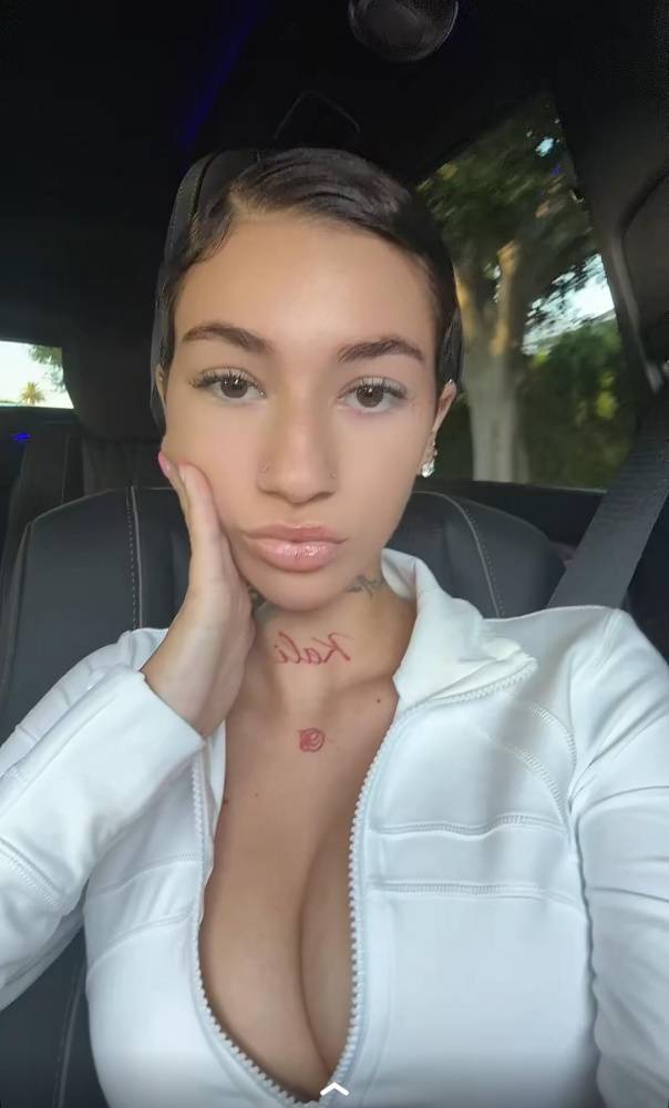 Bhad Bhabie Sexy Cleavage Tight Outfit Onlyfans Set Leaked - #5