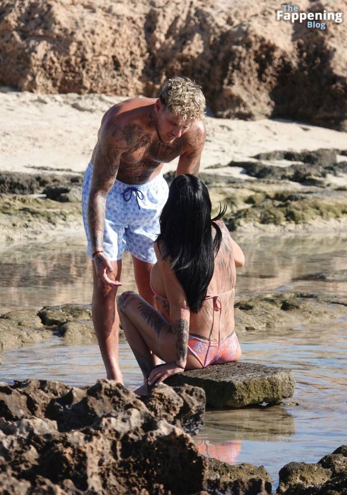 Katie Price Packs on the PDA During a Romantic Walk with JJ Slater Out in Cyprus (61 Photos) - #22